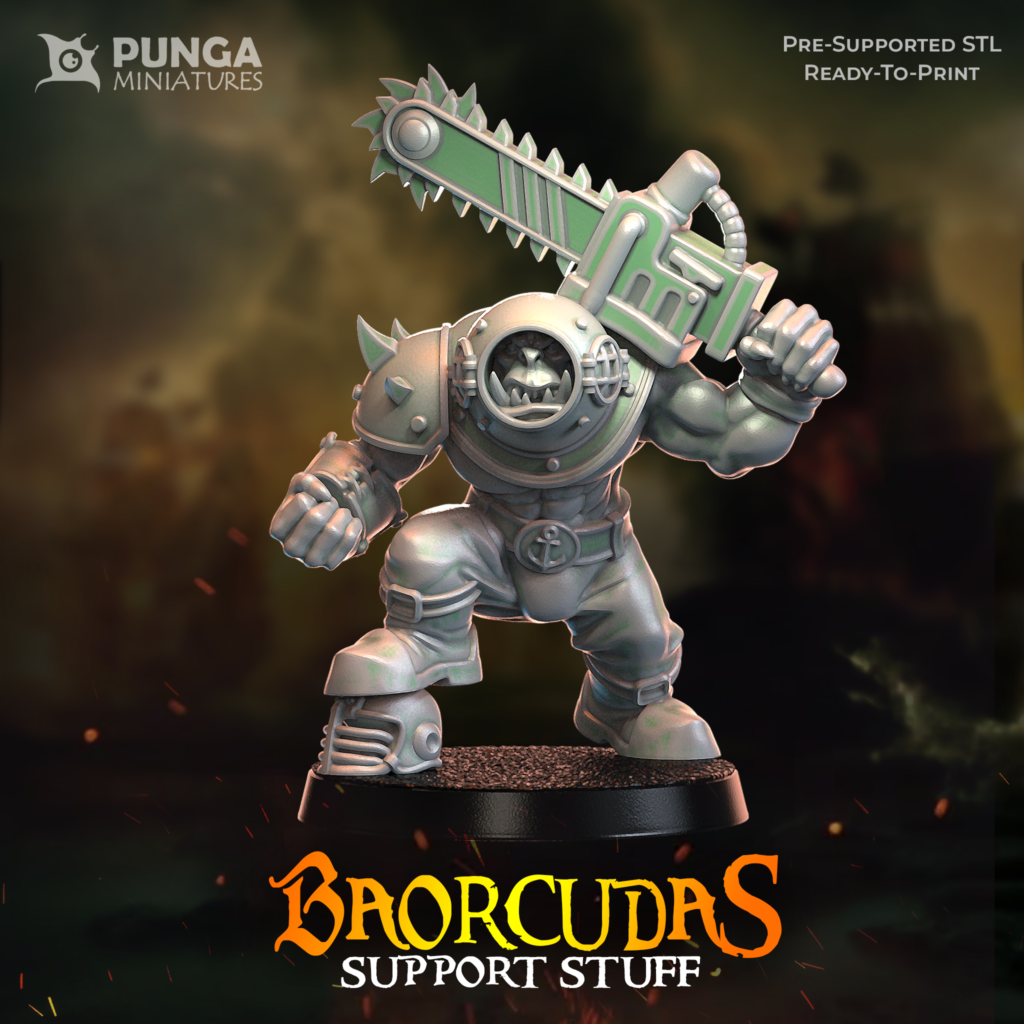 Star Player Orc Chainsaw